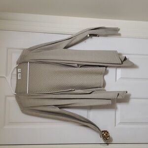 Catos. Size medium tan cardigan.